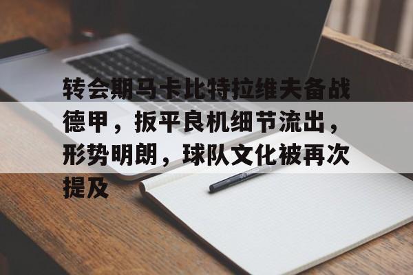 转会期马卡比特拉维夫备战德甲,扳平良机细节流出,形势明朗,球队文化被再次提及的简单介绍-jinnianhui登录